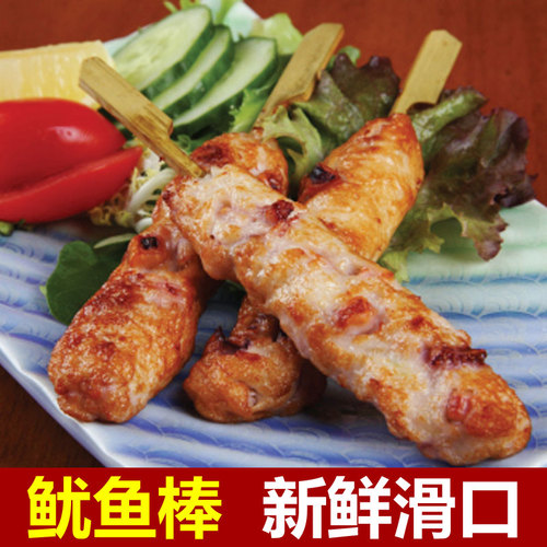 味之素夏威夷炸鱿鱼棒600g包鱿鱼即食海鲜进口鳕鱼鱿鱼串油炸食品